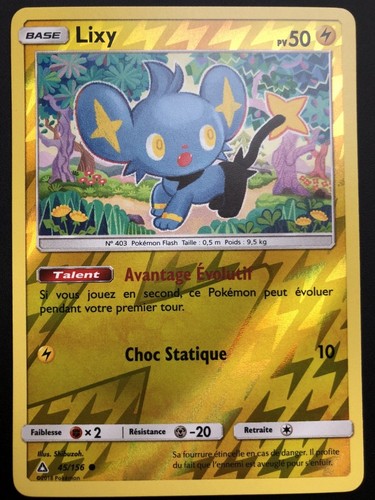 Carte pokemon lixy - pokemon, 45/156